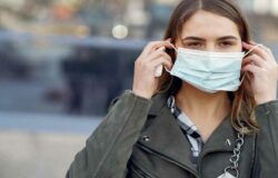 mascherine all'aperto covid