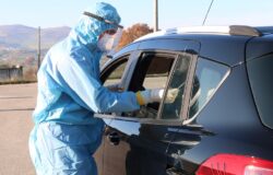 tamponi antigenici rapidi Drive-Through