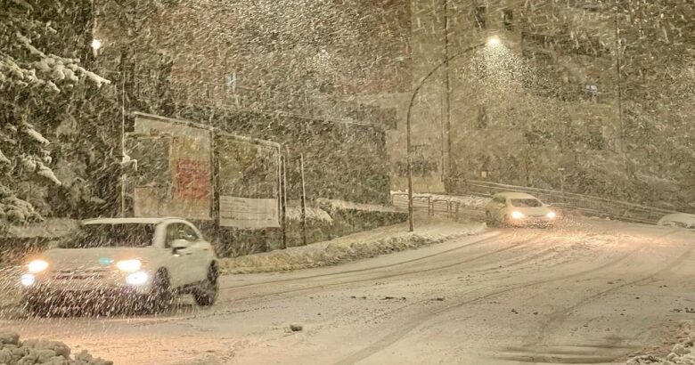 CAMPOBASSO, neve, strade, Sea