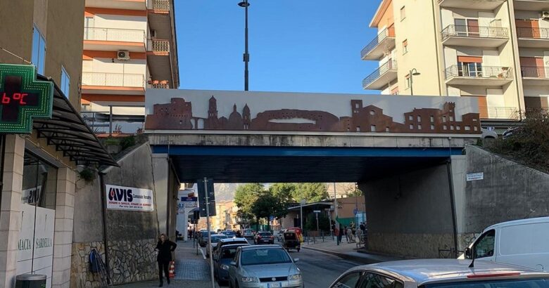 Venafro, pannello, via Colonia Giulia