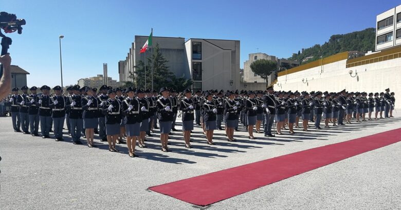 SCUOLA DI POLIZIA, Giuramento allievi, presidente Toma
