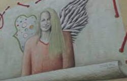 Cerro al Volturno, femminicidio, murales, Romina de Cesare