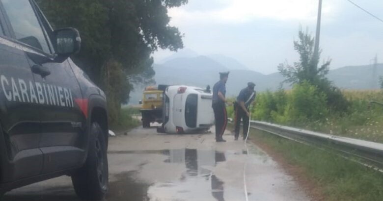 VENAFRO, Incidente, via Maria Pia,