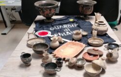 Guardia di Finanza, Termoli, sequestro, manufatti archeologici