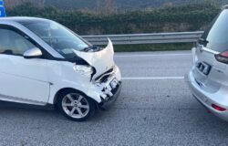 Incidente, auto, SS 85 venafrana, ferito