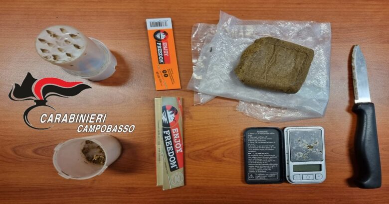 Festa di compleanno, hashish, ragazzini, denunciati, Carabinieri