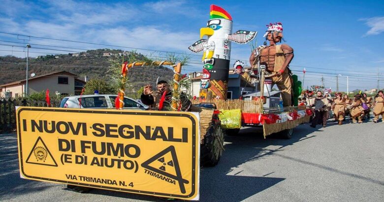 Roccaravindola, Carri, maschere, Carnevale Ravindolese