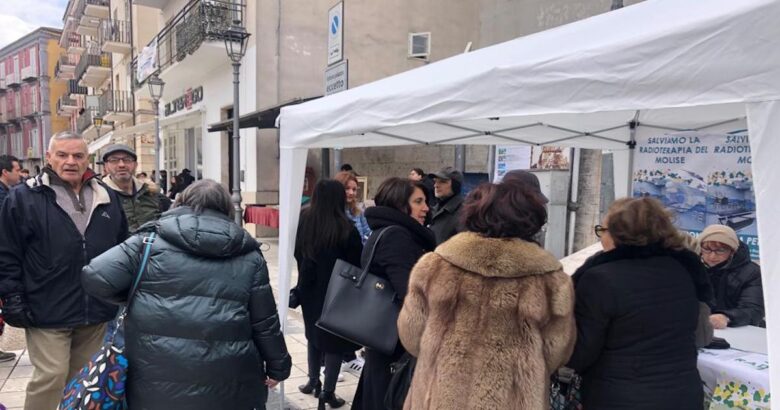 SALVIAMO LA RADIOTERAPIA, Isernia, firme