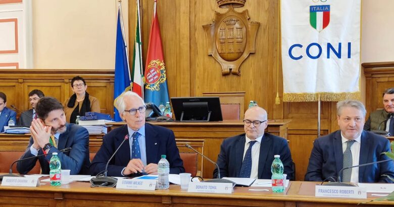 Molise, Campobasso, Coni, Malagò, Toma