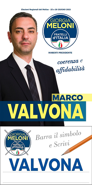 regionali Molise Marco Valvona Fratelli D