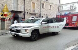 Incendio, fuoco, pizzeria, Vigili del fuoco