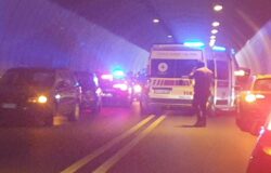 incidente stradale, galleria, feriti, ospedale, strada bloccata