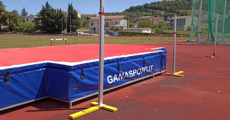 Campobasso, nuovi attrezzi, Campo scuola, gare agonistiche