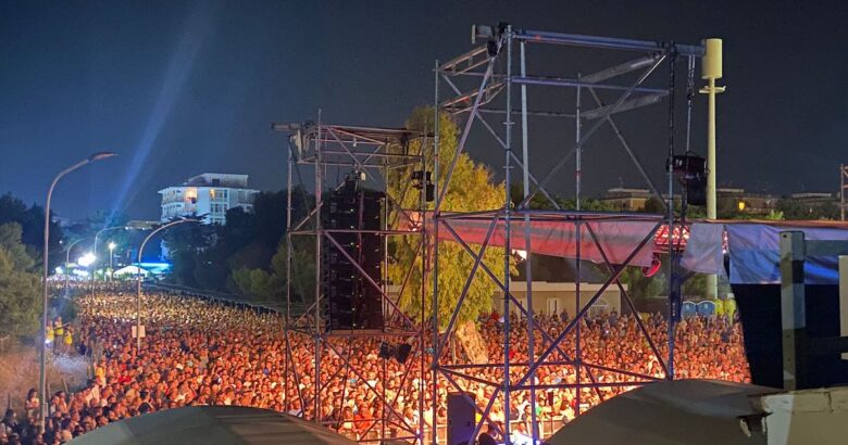 Tiromancino, Campomarino, lungomare