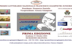 Venafro, 'Premio Francesco Giampietri', categoria 'Juniores'