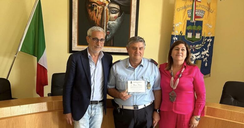 pozzilli-vigile-urbano-bruno-matteo-pensione