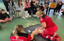 CRI Isernia, studenti, Istituto Majorana-Fascitelli, lezione, manovre salvavita