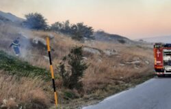 Fiamme, Agnone, incendio, macchia mediterranea