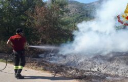 Pozzilli, incendio, zona industriale, danni, linea Telecom