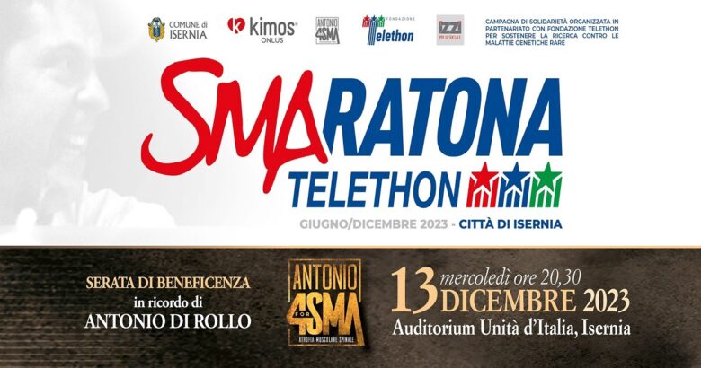 Smaratona Telethon Città di Isernia, raccolta fondi, Molise