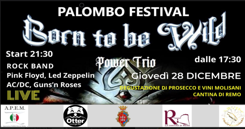 Campobasso, Palombo Festival, Vino, Rock,