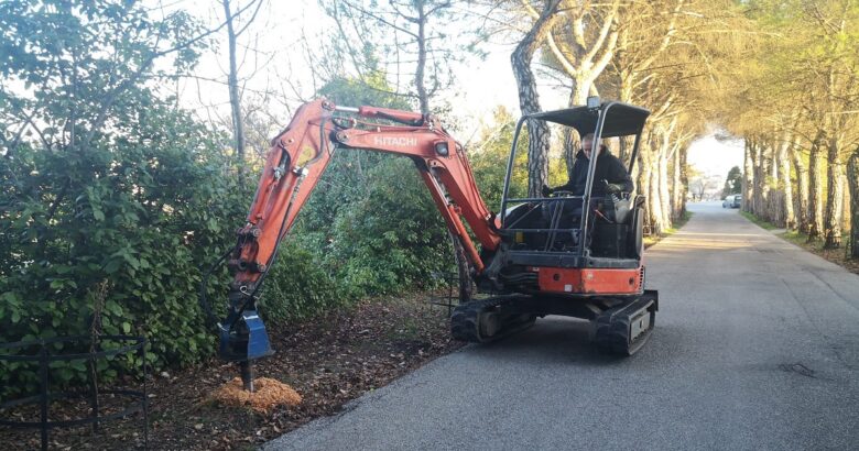 Campobasso, viale della Rimembranza, lavori