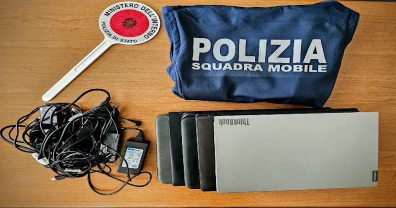 Furto, pc, portatili, scuola, Isernia, recuperati, denunciati