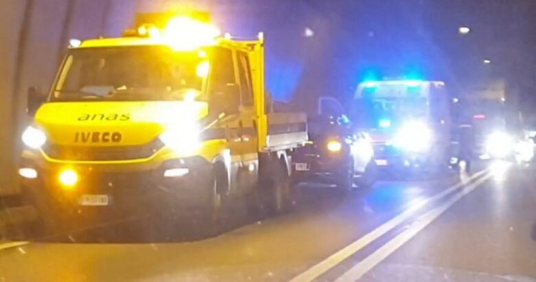 Statale 85, incidente, galleria, Isernia, feriti, ospedale