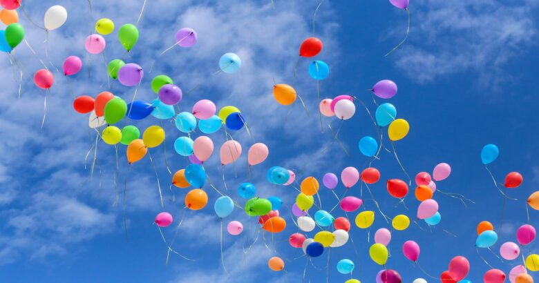 comuni molisani, stop, palloncini