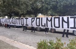 Venafro, manifestazione, inquinamento, Giordano, «Ci avete rotto i polmoni»
