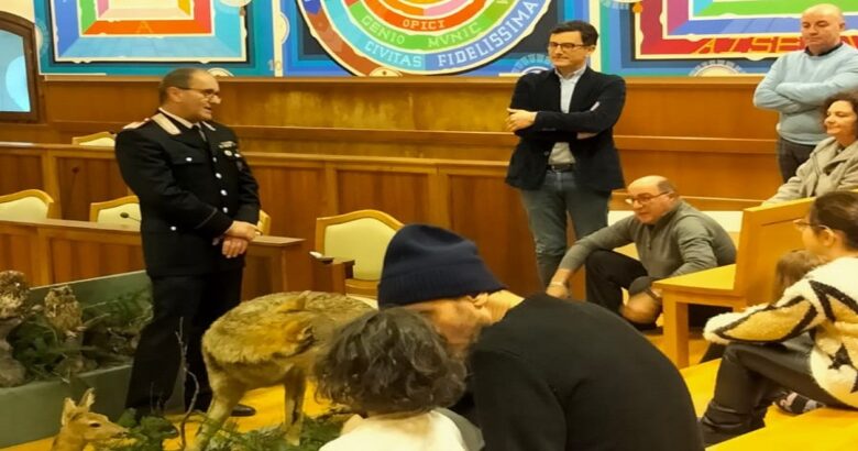 isernia, festa, befana, carabinieri forestali
