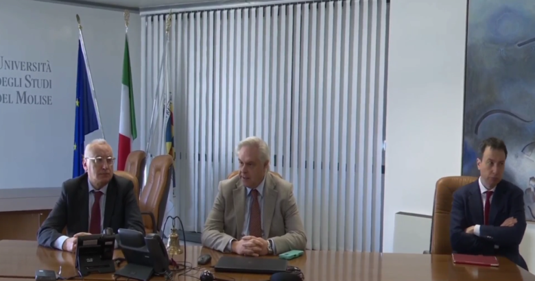 Campobasso, Unimol, Luca Brunese, conferenza stampa,