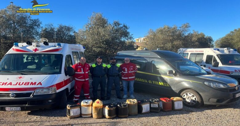 Guardia di Finanza, donazione, Croce Rossa Italiana, gasolio