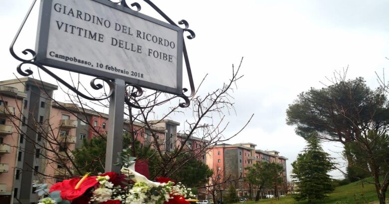 Vittime Foibe, Campobasso, Giardino del Ricordo