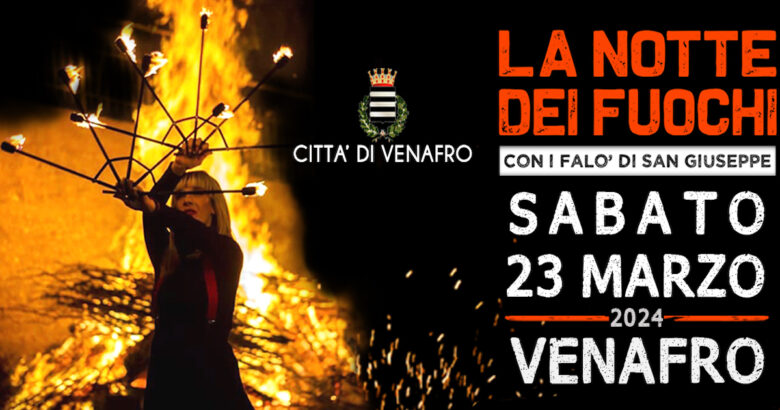 venafro, la notte dei fuochi, donna-sicura, viva vittoria, violenza sulle donne