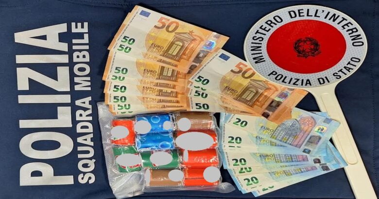 Squadra Mobile, arrestato, Venafro, giovane, corriere, mezzo chilo, hashish