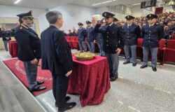Questura, Campobasso, consegna Alamari, agenti, Polizia di Stato