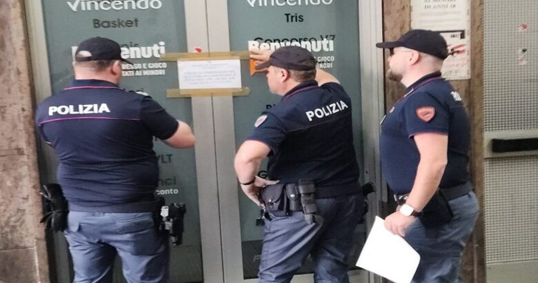 Sala scommesse, centro città, Questore, sospensione licenza, ordine e sicurezza pubblica