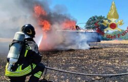 INCENDIO, fuoco, mietitrebbia, fiamme