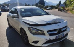 Incidente, tamponamento, SS 85 Venafrana, ferito