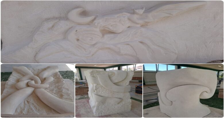 “L'emigrazione scolpita nella pietra”, Duronia, Simposio di scultura