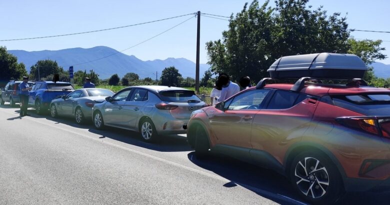 Venafro, tamponamento, SS 85 Venafrana