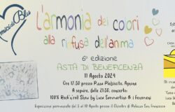 L’Armonia dei colori alla rinfusa dell’anima, asta di beneficenza, Amici di Blu 