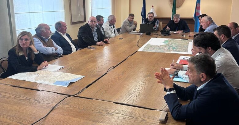 viabilità, presidente Roberti, sindaci, Fortore, cratere