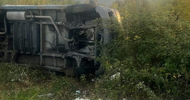 incidente, furgone, statale 158