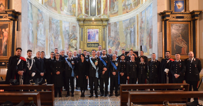 isernia, carabinieri, virgo fidelis