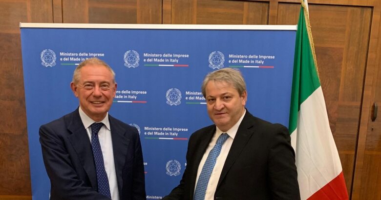 Mimit, ministro Urso, presidente Molise Roberti, Stellantis