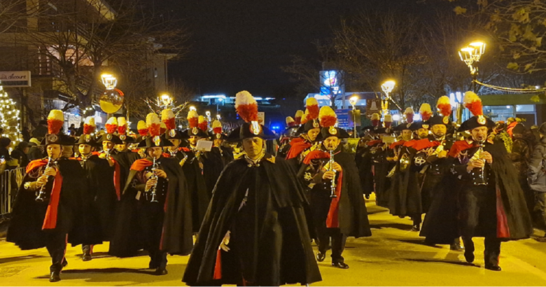 “Ndocciata”,  Fanfara dei Carabinieri, Agnone 