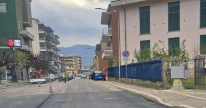 Venafro, via Colonia Giulia, lavori, commercianti, Assocom