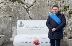 Daniele Saia panchina Giorno della Memoria